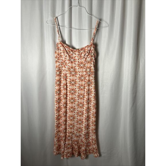 Slate & Willow Printed Ruffle Hem Dress - Picture 4 of 6